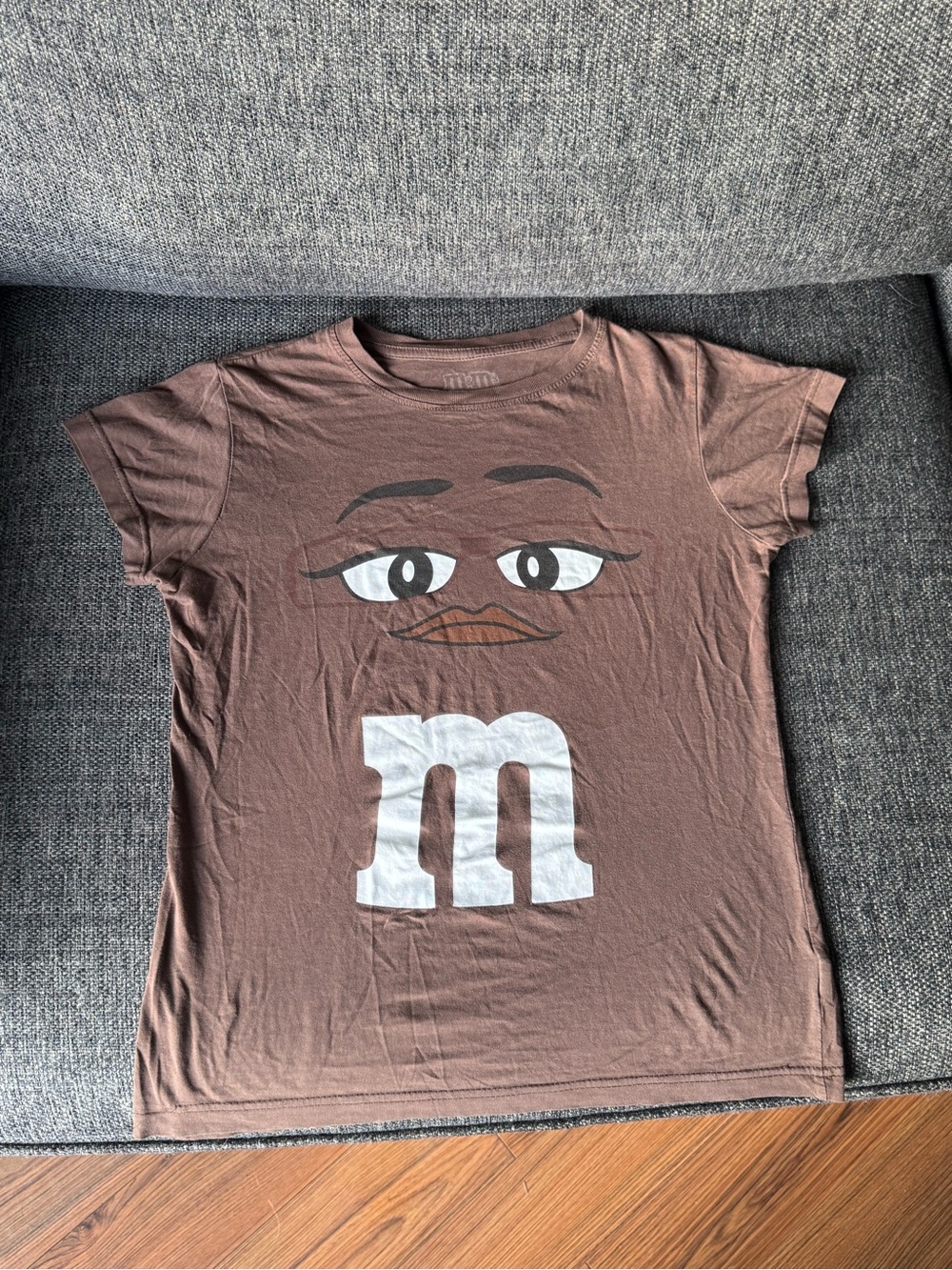 M&M'S Brown Graphic Tank Top with Characters Face